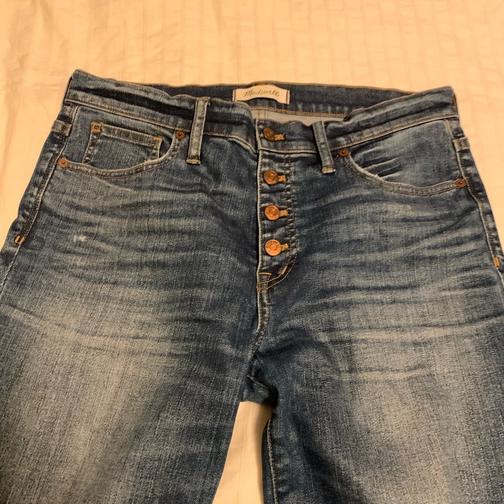 Madewell high rise skinny jeans size 32